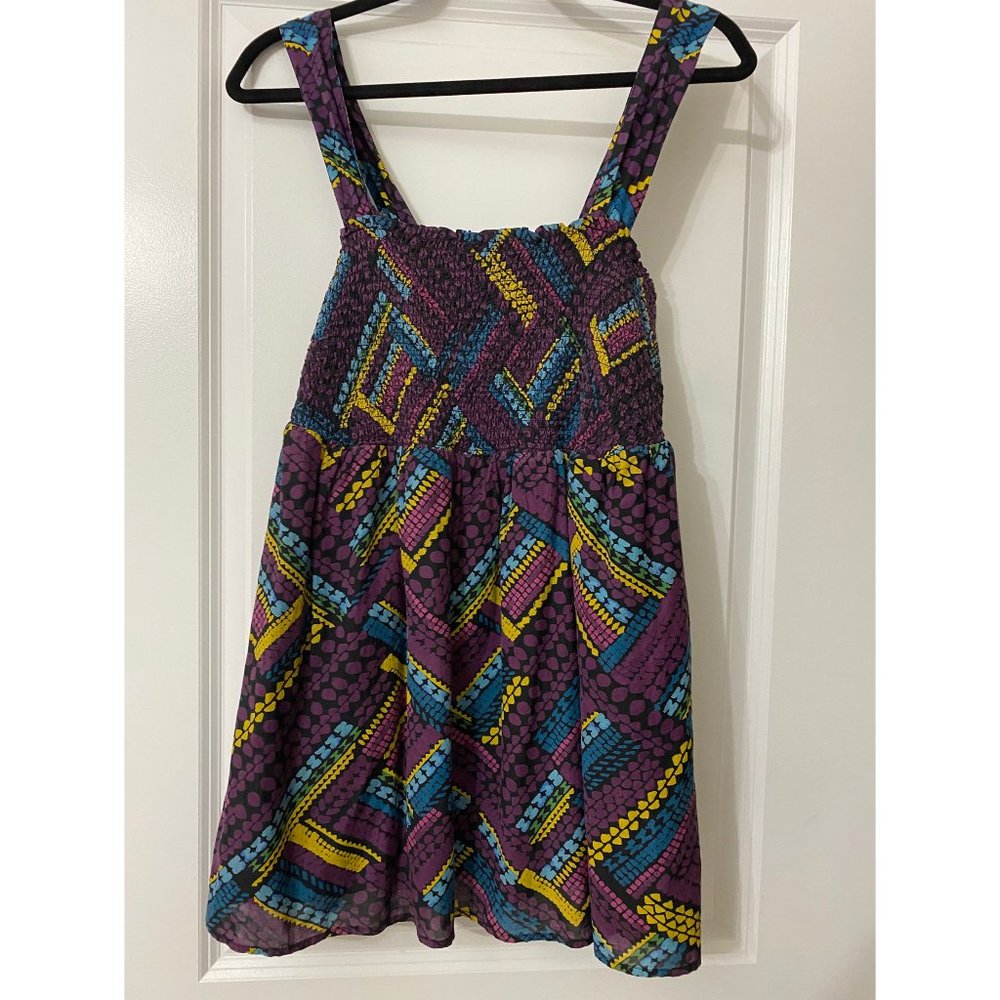 Lane Bryant Patterned Babydoll Tank